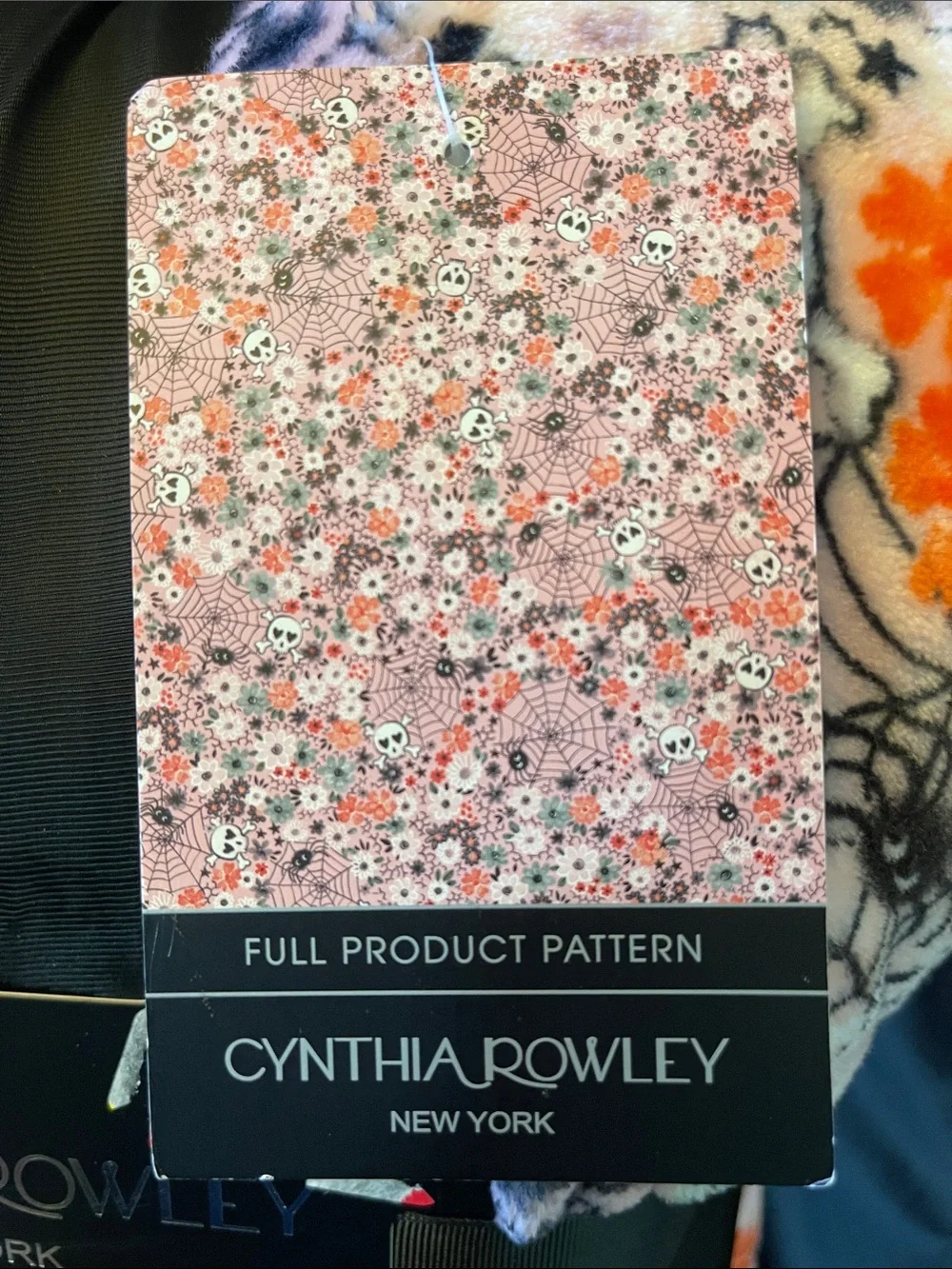 Halloween Themed Soft Plush Blanket - Cynthia Rowley